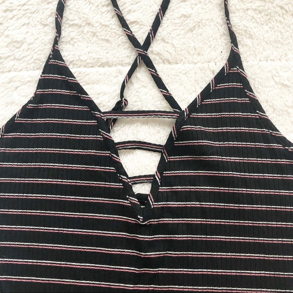 Room Service | Striped Ribbed Bodysuit *NWT* - Picture 5 of 8